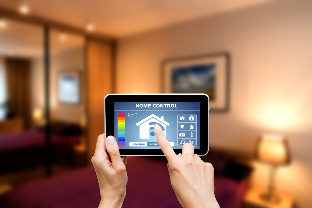 Smart home control from mobile